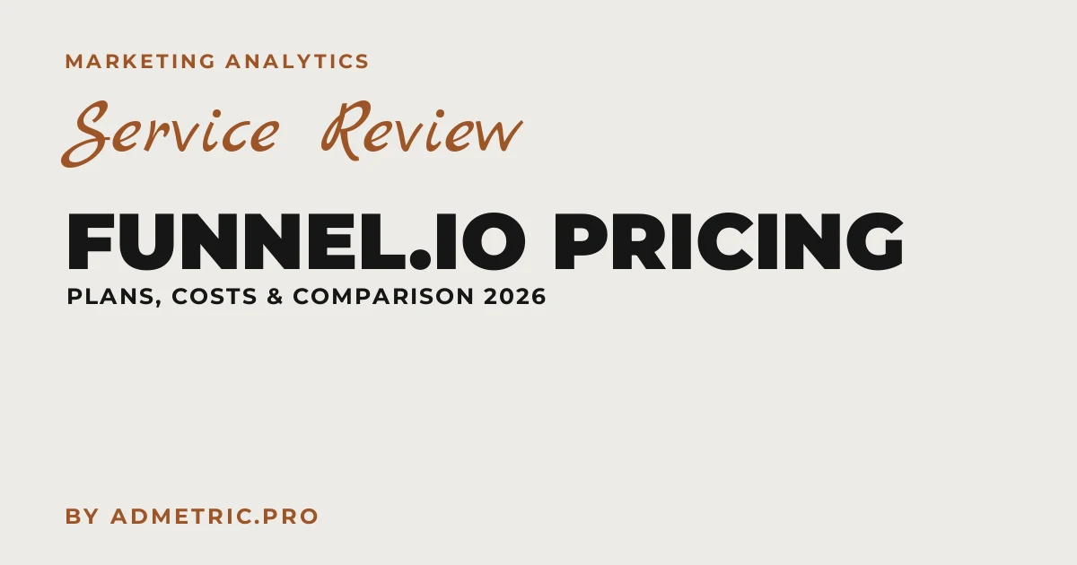 Funnel.io Pricing Review 2026: Plans & Costs Compared